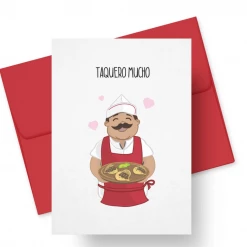 Paper Tacos Taquero Mucho (Love You So Much)