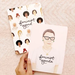 Amy Zhang Calendars + Planners RBG Feminist Agenda - Weekly Planner