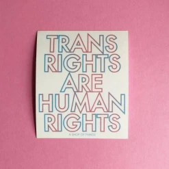 A Shop Of Things Trans Rights Stickers