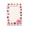 Carolyn Suzuki Faces - Note Pad Notebooks + Notepads