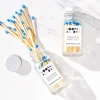 Hooray All Day Art & Home Colorful Wooden Matches In Little Glass Bottle - Sky Blue