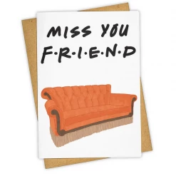 Tay Ham Greeting Cards Miss You Friend Card