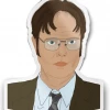 Tay Ham Stickers Dwight Sticker
