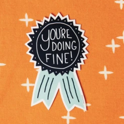 Free Period Press You're Doing Fine Vinyl Sticker