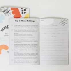 Free Period Press Books/Zines/Workbooks Unplugged: A Workbook To Reset Your Relationship W/ Screens