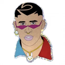 Partimeworks El Conejo Malo (Bad Bunny) Holo Sticker Stickers