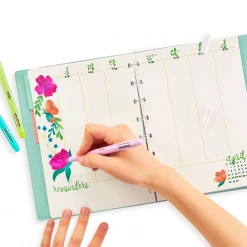 OOLY Fun Stuff Color Lustre Metallic Brush Markers