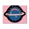 Carolyn Suzuki Birthday Planet Fun - Die Cut Greeting Card