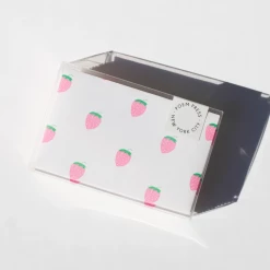 Poem Press Strawberry Envelope And Card Set Greeting Cards