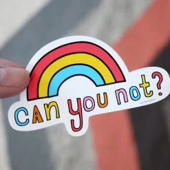 Free Period Press Stickers Can You Not Vinyl Sticker