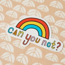 Free Period Press Stickers Can You Not Vinyl Sticker