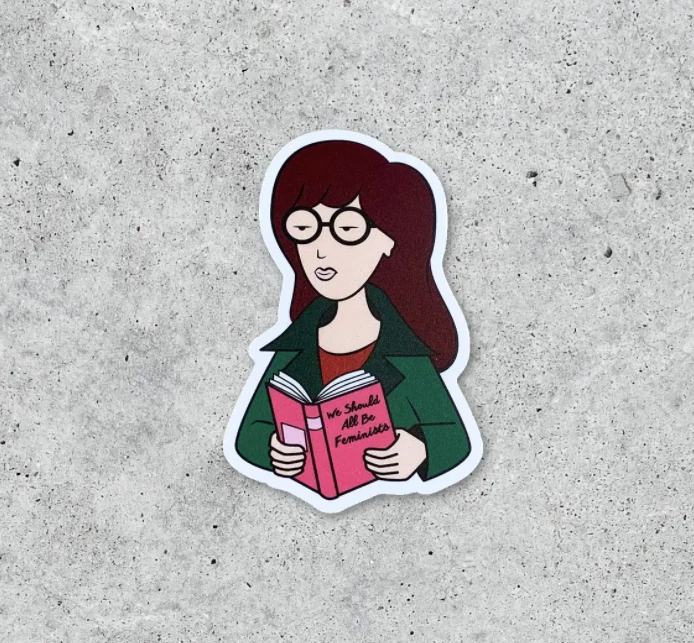 Citizen Ruth Stickers Daria Feminist Vinyl Sticker 3 Citizen Ruth Stickers Daria Feminist Vinyl Sticker