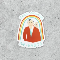 Citizen Ruth Mr. Rogers Vinyl Sticker