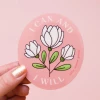 Little Woman Goods Stickers I Can & I Will Vinyl Sticker 2 Little Woman Goods Stickers I Can & I Will Vinyl Sticker