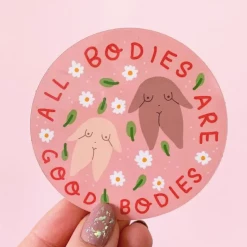 Little Woman Goods Body Positivity Vinyl Sticker