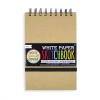 OOLY 5" X 7.5" D.I.Y. Cover Sketchbook - White Notebooks + Notepads