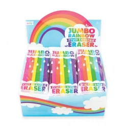OOLY Fun Stuff Jumbo Scented Rainbow Eraser