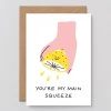 Wrap Main Squeeze - Greeting Card Greeting Cards 1 Wrap Main Squeeze - Greeting Card Greeting Cards