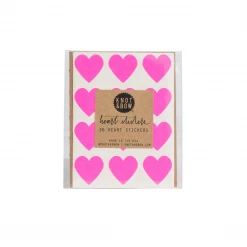 Knot & Bow Gift And Favor Supply Neon Pink Stickers (Pack Of 36)