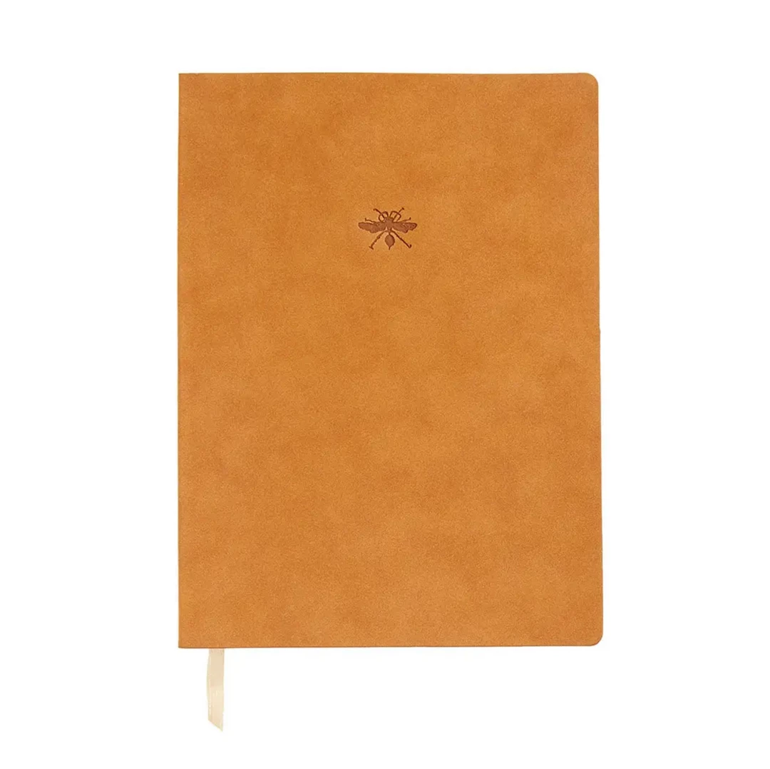 Paper Source Chicago Ave Perpetual-Cinnamon Suede Large Planner 3 Paper Source Chicago Ave Perpetual-Cinnamon Suede Large Planner