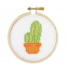 The Stranded Stitch Fun Stuff Mini TIny Cactus Cross Stitch