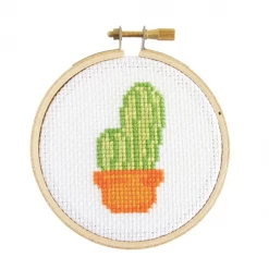 The Stranded Stitch Fun Stuff Mini TIny Cactus Cross Stitch