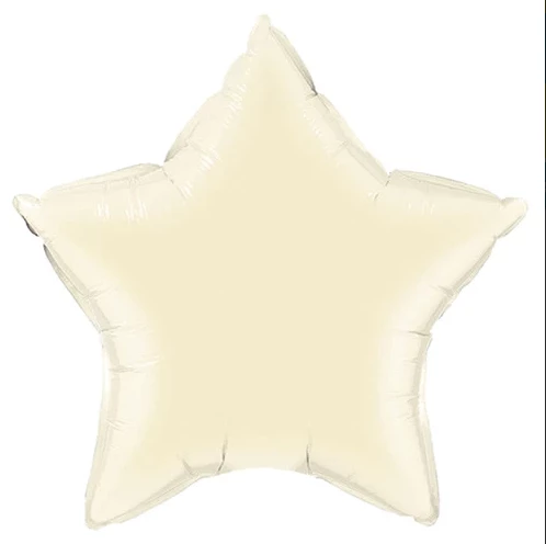 Qualatex 20" Pearl Ivory Star 3 Qualatex 20" Pearl Ivory Star