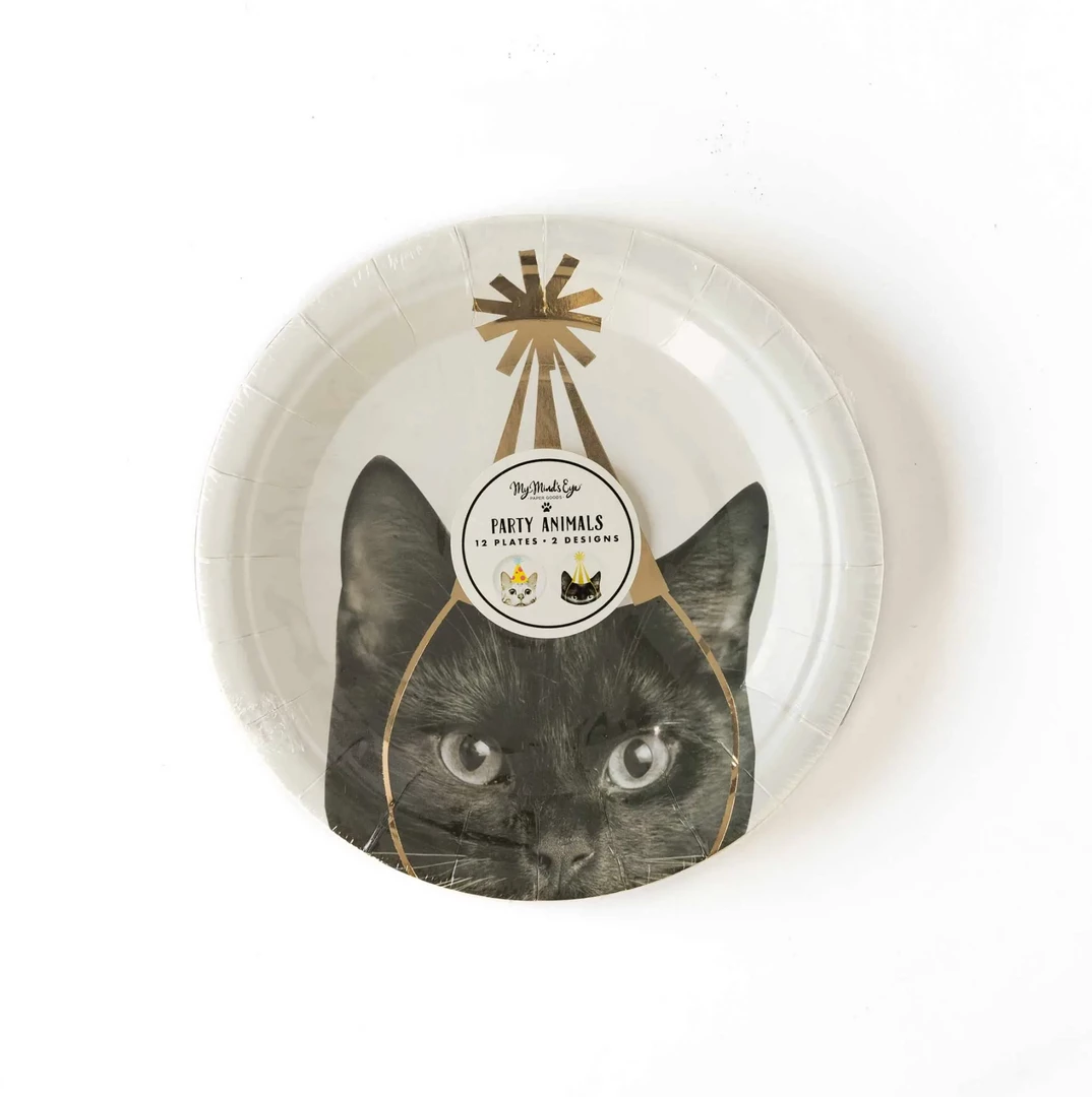 My Mind's Eye Basic Cat 7" Plates 4 My Mind's Eye Basic Cat 7" Plates