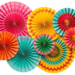 My Mind's Eye Decor Fiesta Party Fans