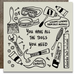 Kwohtations Cards Greeting Cards You Have All The Tools You Need Card