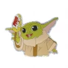 Partimeworks Baby Yoda Elote Holographic Vinyl Sticker 2 Partimeworks Baby Yoda Elote Holographic Vinyl Sticker