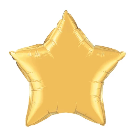 Qualatex Balloons 36" Metallic Gold Star 3 Qualatex Balloons 36" Metallic Gold Star