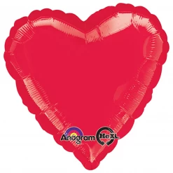 Anagram 18" Metallic Red Heart