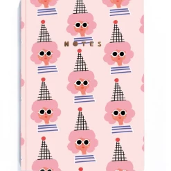 Carolyn Suzuki Party Girl - A6 Notebook