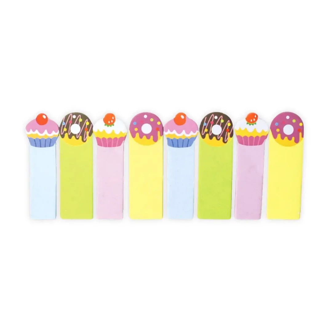 OOLY Note Pals Sticky Note Tabs - Donuts & Cupcakes Stickers 4 OOLY Note Pals Sticky Note Tabs - Donuts & Cupcakes Stickers