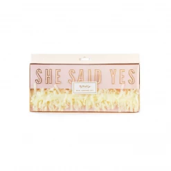 My Mind's Eye Decor Bride To Be Mini Banner (she Said Yes) Set