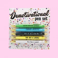 Fun Club Demotivational Pen Set