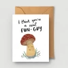 Abbie Ren Illustration Fun Guy Greeting Card