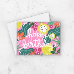 Idlewild Fruity Birthday Card Greeting Cards