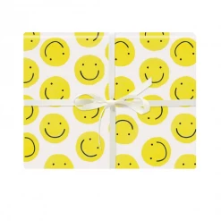Idlewild Gift And Favor Supply Smiley Gift Wrap Single Sheet