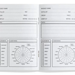 33 Books Co. 33 Glasses Of Whiskey Journal Notebooks + Notepads