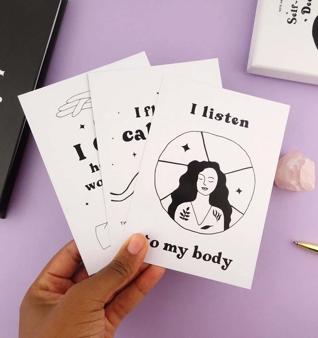 Note And Shine Art & Home Self-Love Deck - Affirmation Cards 8 Note And Shine Art & Home Self-Love Deck - Affirmation Cards