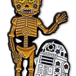 Fresh Prints R2D2 C3PO Driods Enamel Pin