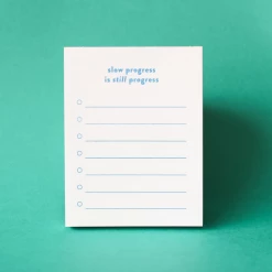 M.C. Pressure Notebooks + Notepads Slow Progress Is Still Progress - Risograph Notepad