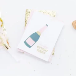 Graphic Anthology Greeting Cards Birthday Bubbly Greeting Card