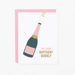 Graphic Anthology Greeting Cards Birthday Bubbly Greeting Card