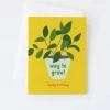 Graphic Anthology Greeting Cards Way To Grow Birthday