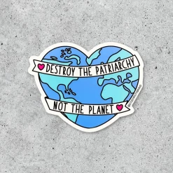 Citizen Ruth Destroy The Patriarchy Sticker