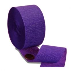 Party Art Community Purple Crepe Paper Streamers Decor