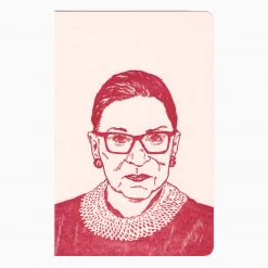 Blackbird Letterpress Ruth Bader Ginsburg Notebook Notebooks + Notepads